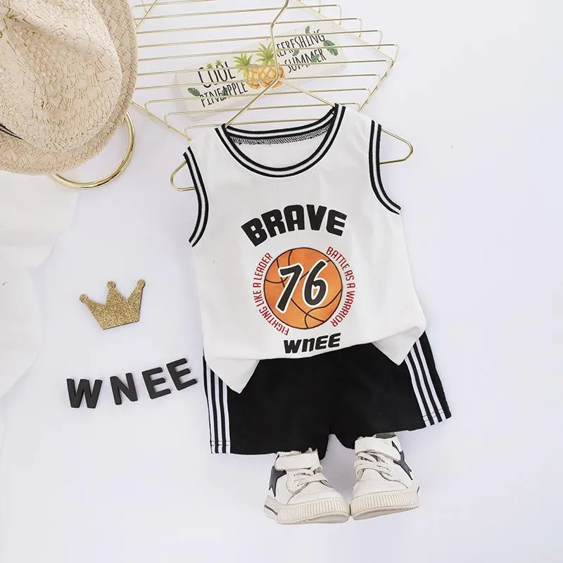 2-piece Basketball Jersey for Children Boy