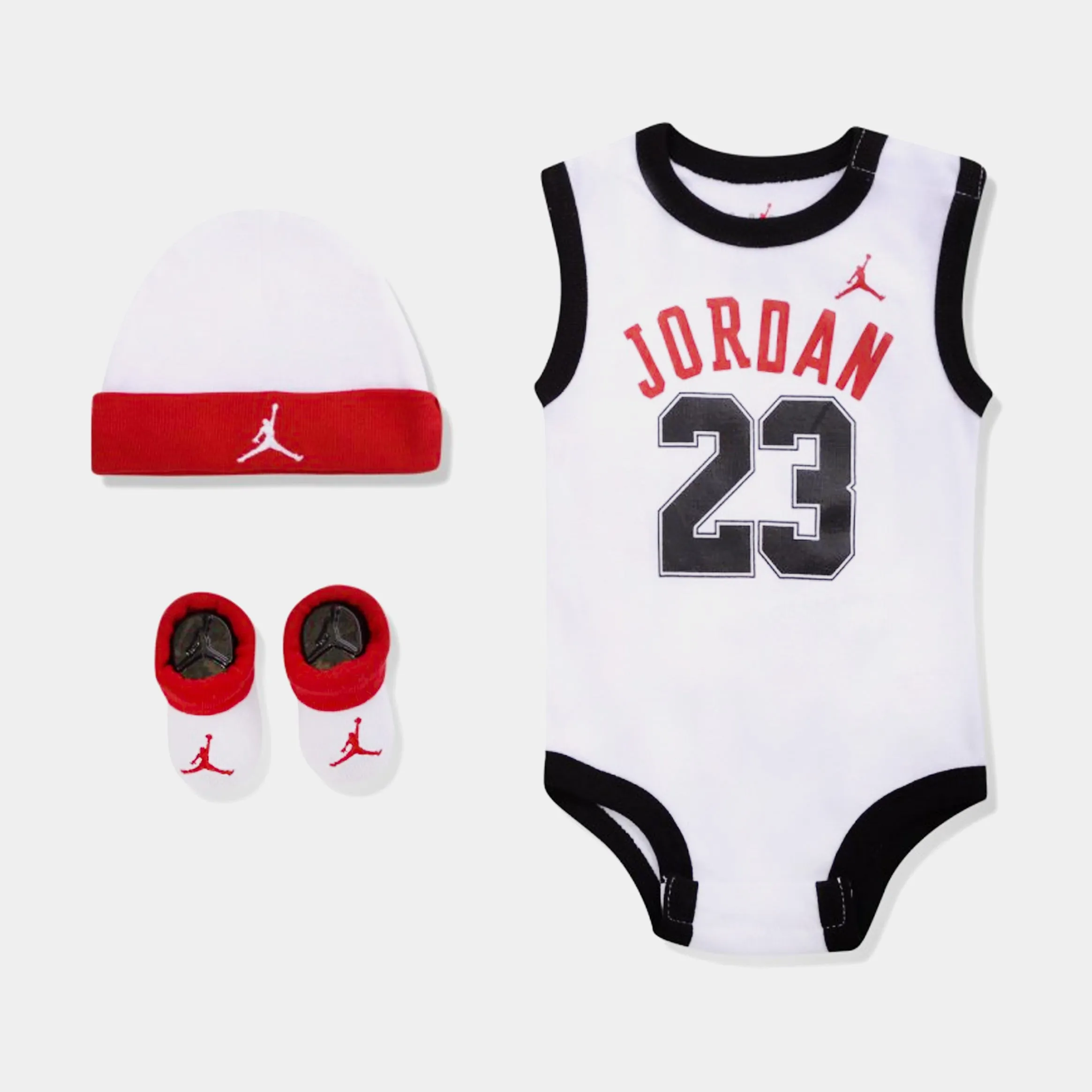 23 Jersey 3 Piece Set Infant Set (White)