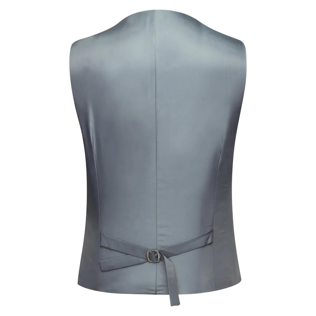 3-Piece Classic One Button Birch Silver Suit