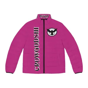 3rd Generation Men's CROWGODSHI Puffer Jacket, PINK