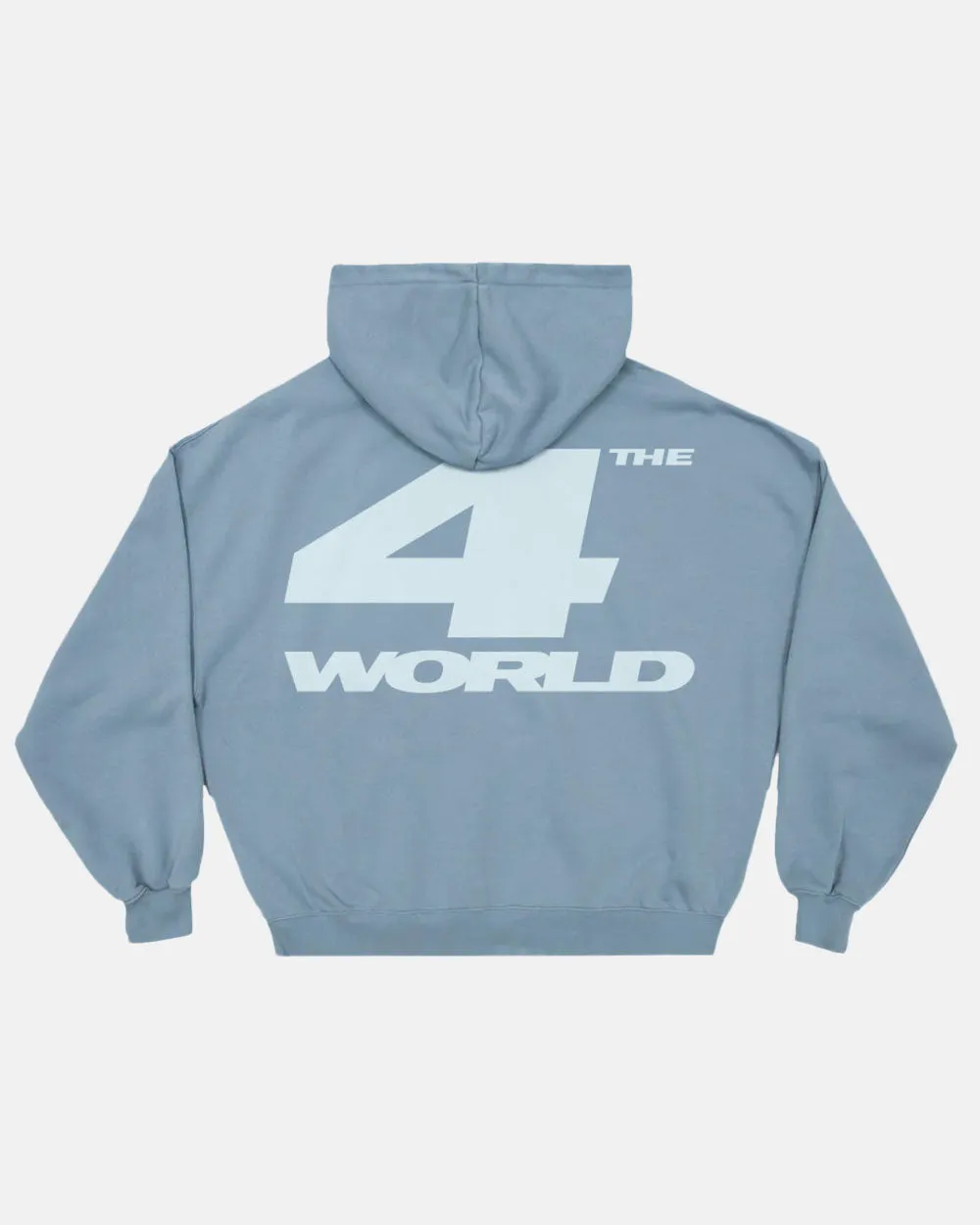 4THE WORLD HOODIE SHADY BLUE