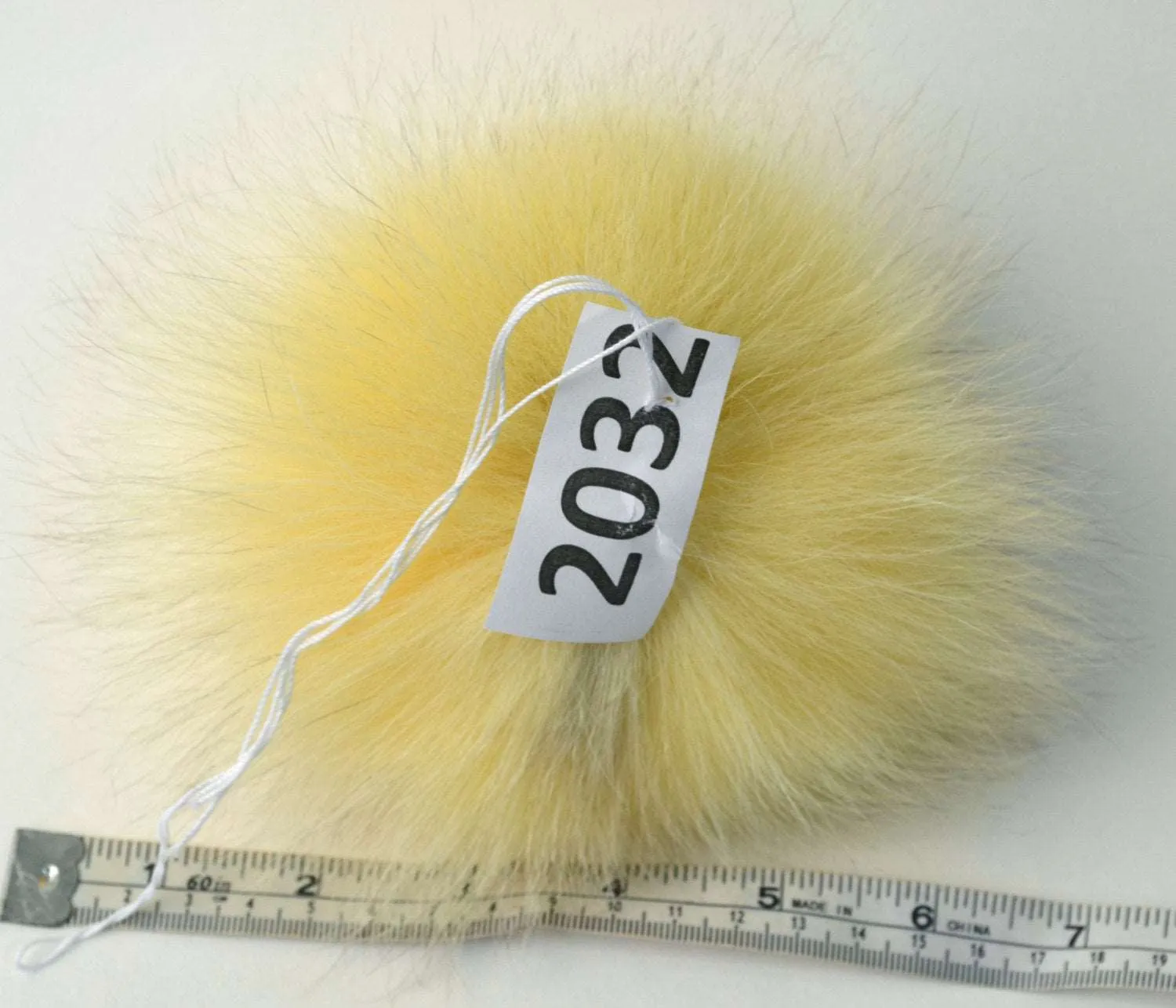 7" FOX POMPOM! Fur Pom-Pom, Real Fox Fur, Yellow Pom Pom, Fur Pom Pom, Fox Pompom, Real Fur, Pom, for Hat, Knitted, Children, Cap, Beanie