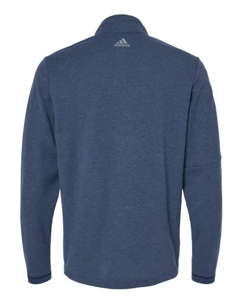 Adidas Men's 3-Stripes Quarter-Zip Sweater