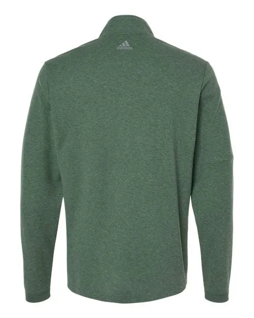 Adidas Men's 3-Stripes Quarter-Zip Sweater