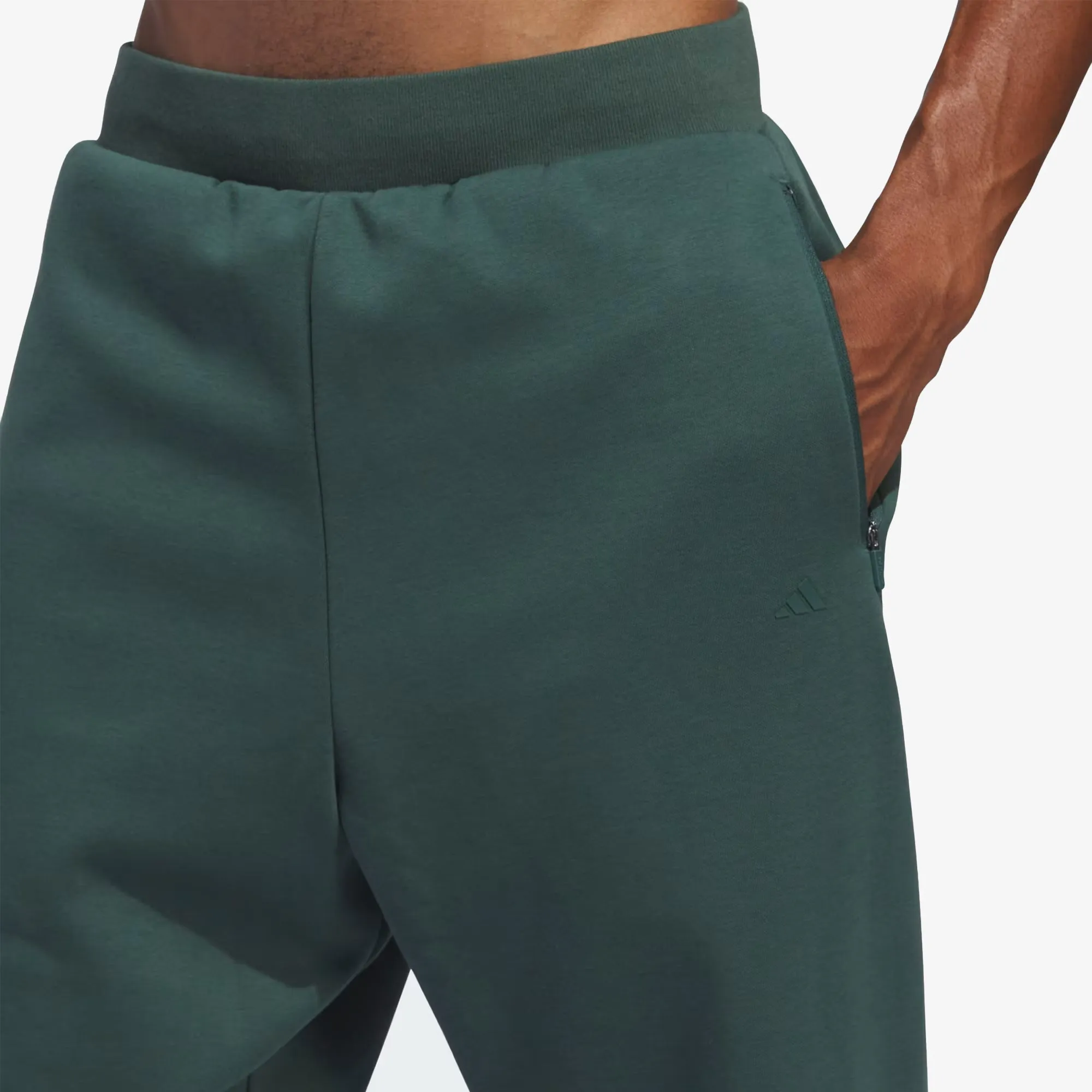 Adidas Originals | BASKETBALL SWEATPANTS  { MINERAL GREEN