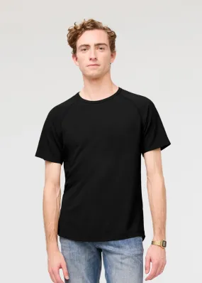 Air Flow Pique Tee - Black