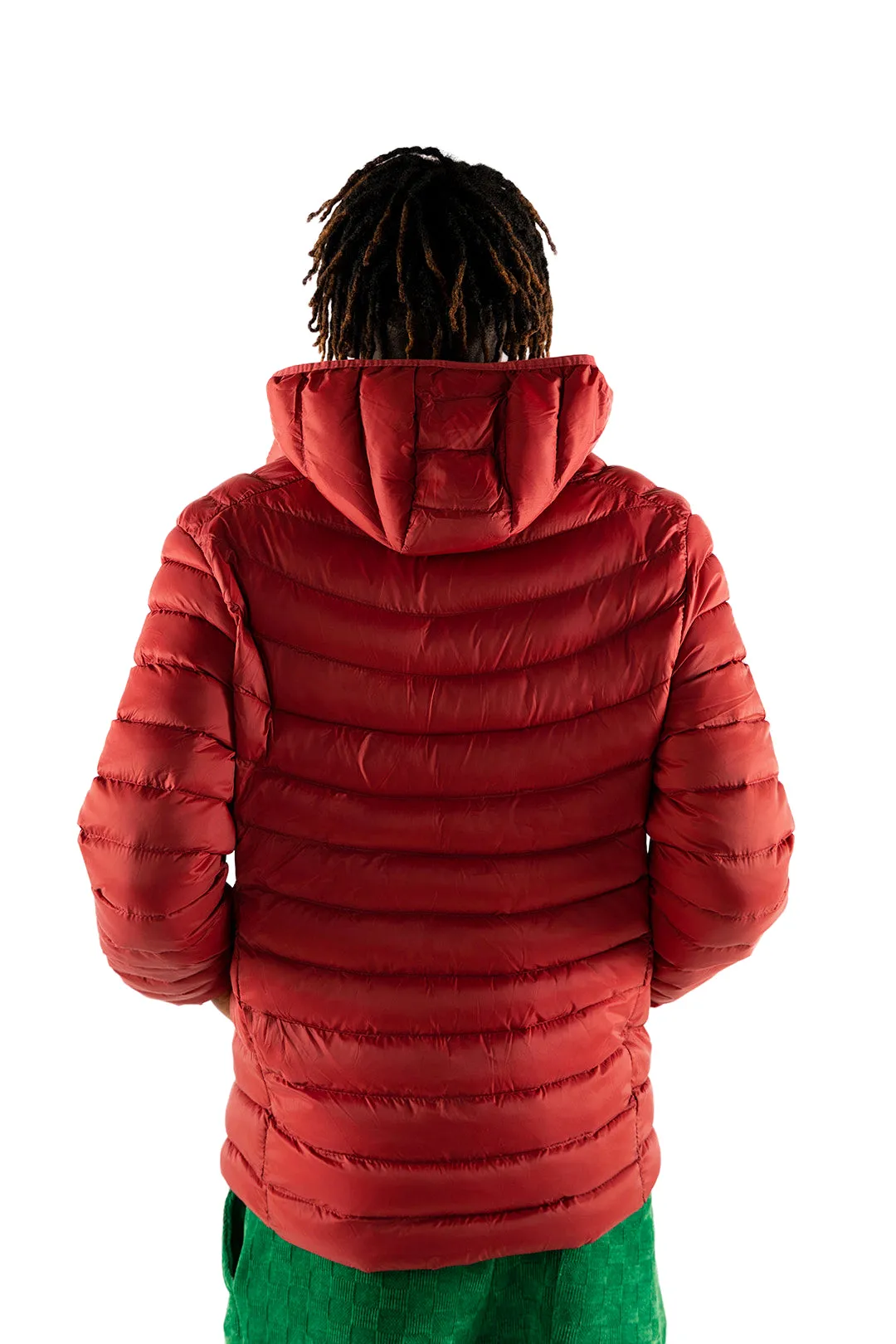 AR Sportswear Men's Down Jacket With Detached Hood