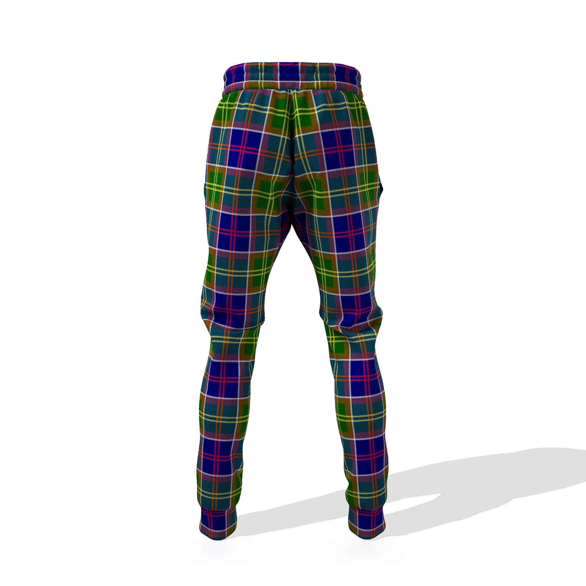 Arnott Tartan Joggers Pants with Family Crest