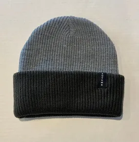 Autumn Headwear Select Blocked Beanie - Army/Grey