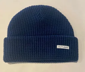 Autumn Headwear Select Waffle Beanie - Navy