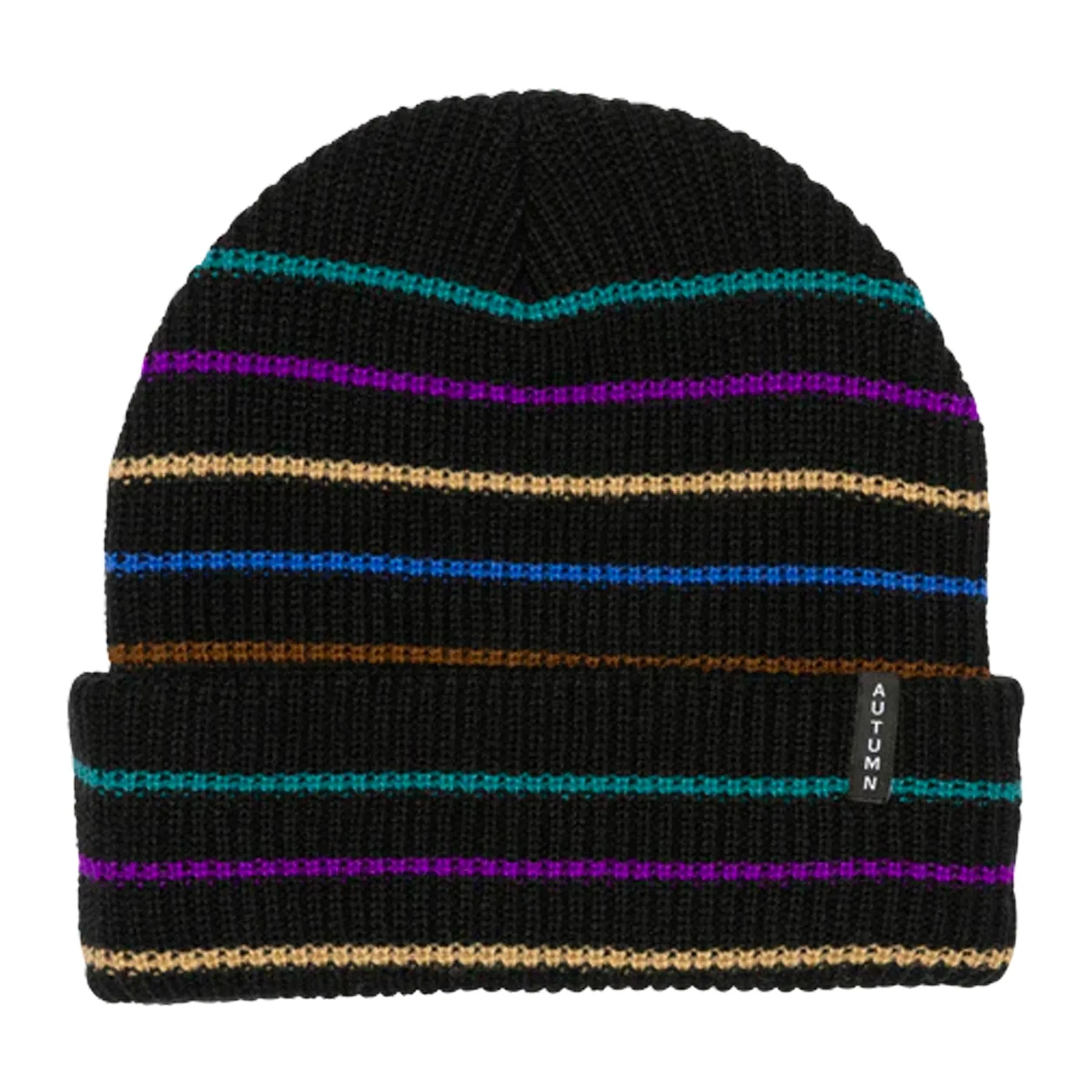 Autumn Multi Stripe Beanie