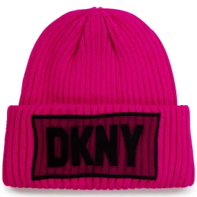 AW22 DKNY Girls Pink Logo Hat