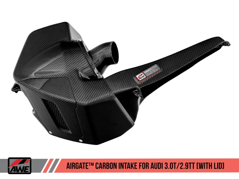 AWE Tuning Audi B9/B9.5 S4/S5/RS5 3.0T Carbon Fiber AirGate Intake w/ Lid