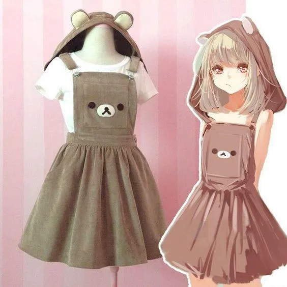 Baby Bear Romper Dress