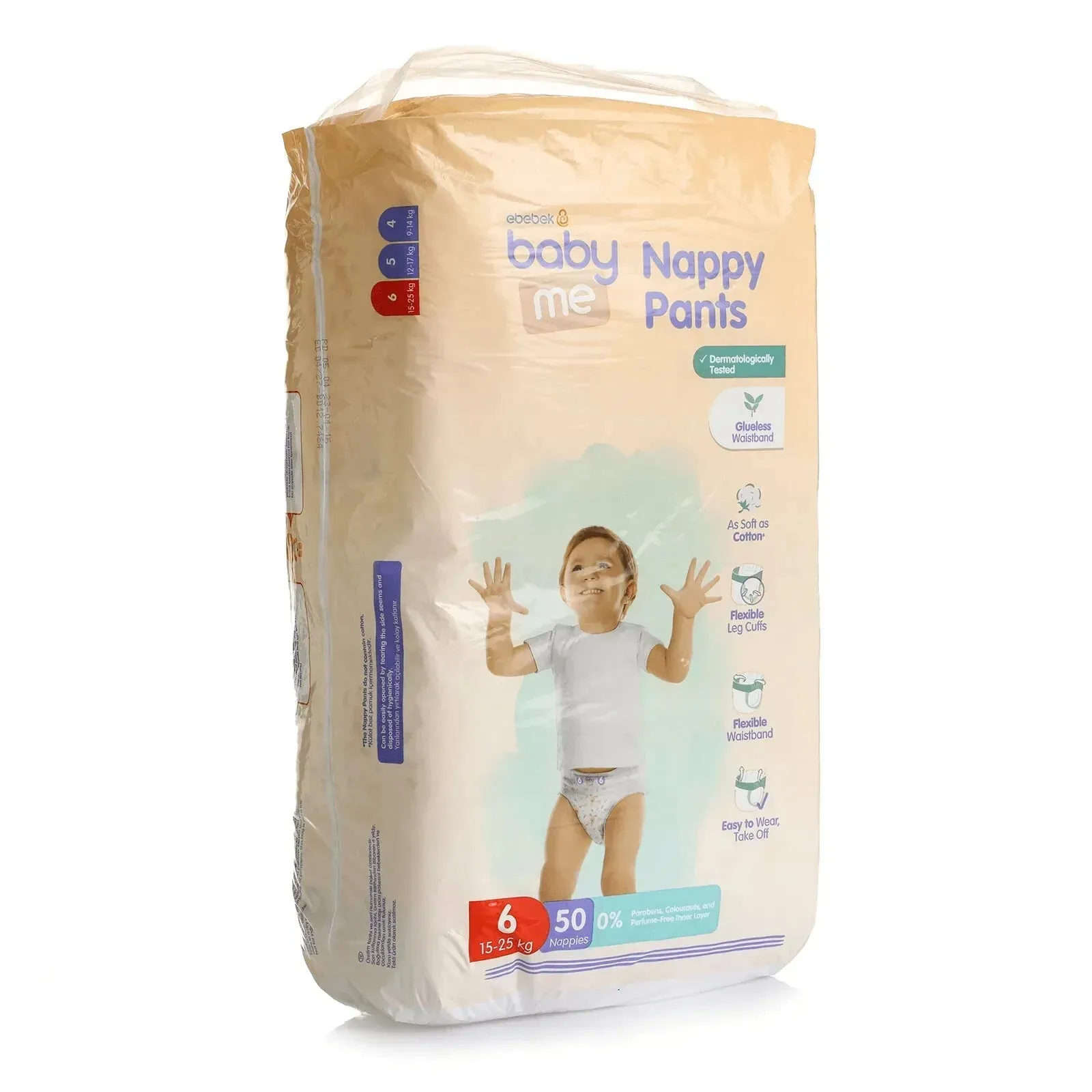 baby me Pants Size 6 - 50 Nappies