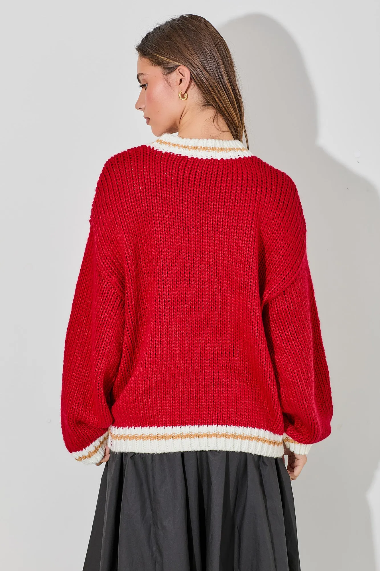 BaeVely BSW2871 Merry Knit Sweater