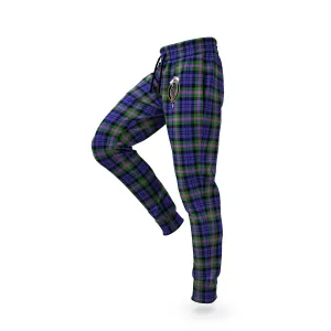 Baird Modern Tartan Joggers Pants with Family Crest