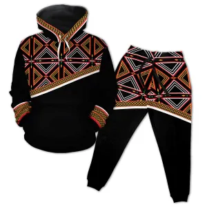 Bamenda African Print All-over Hoodie and Joggers Set