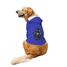 Bat Cartoon Dog Hoodie Jacket