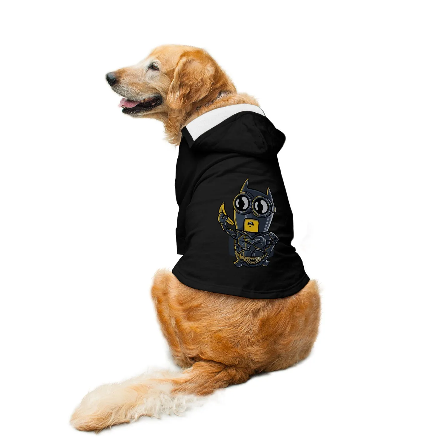 Bat Cartoon Dog Hoodie Jacket