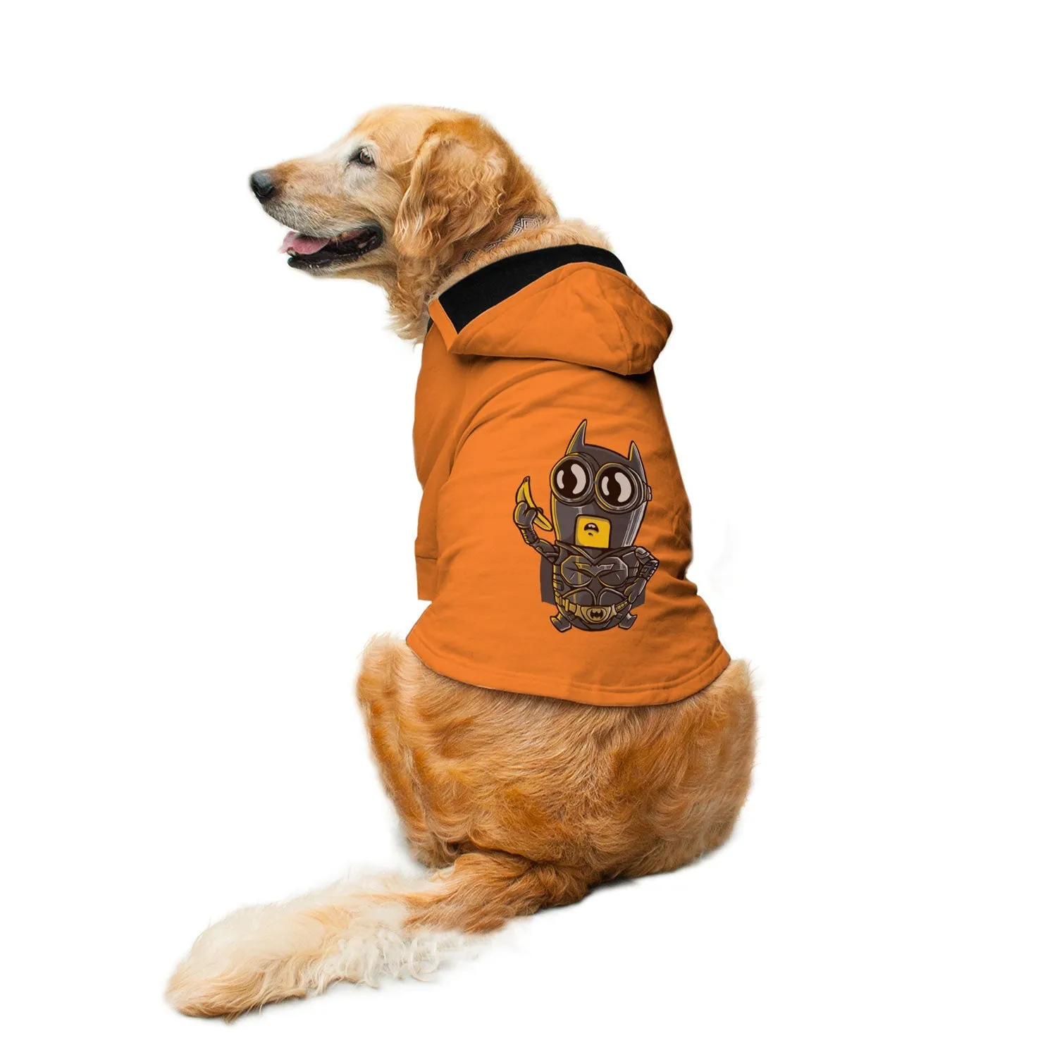 Bat Cartoon Dog Hoodie Jacket