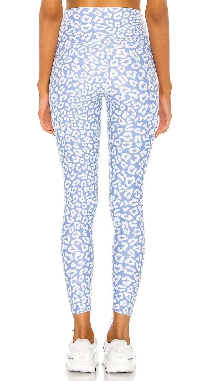 Beach Riot Blue Leopard Print Piper Legging