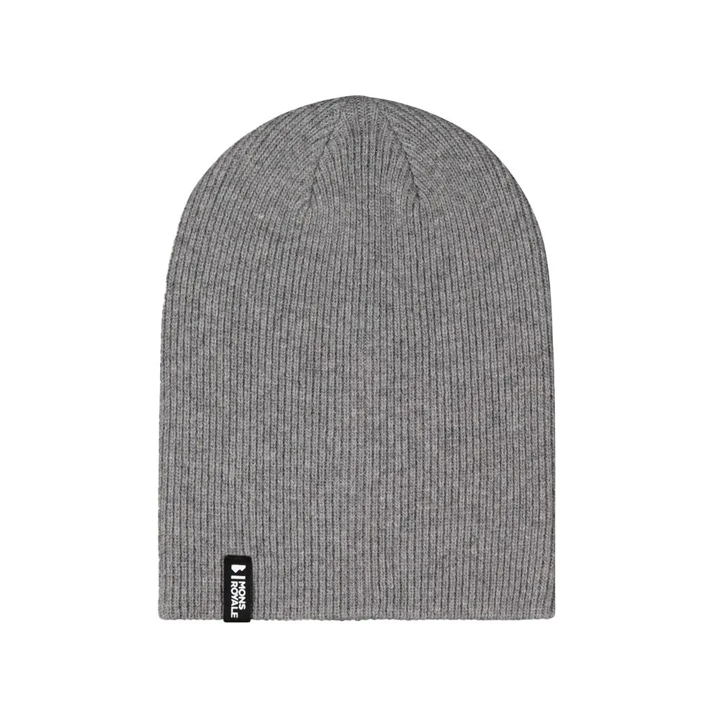 Beanies Mons Royale Unisex Chunky Logger Beanie Charcoal Marl