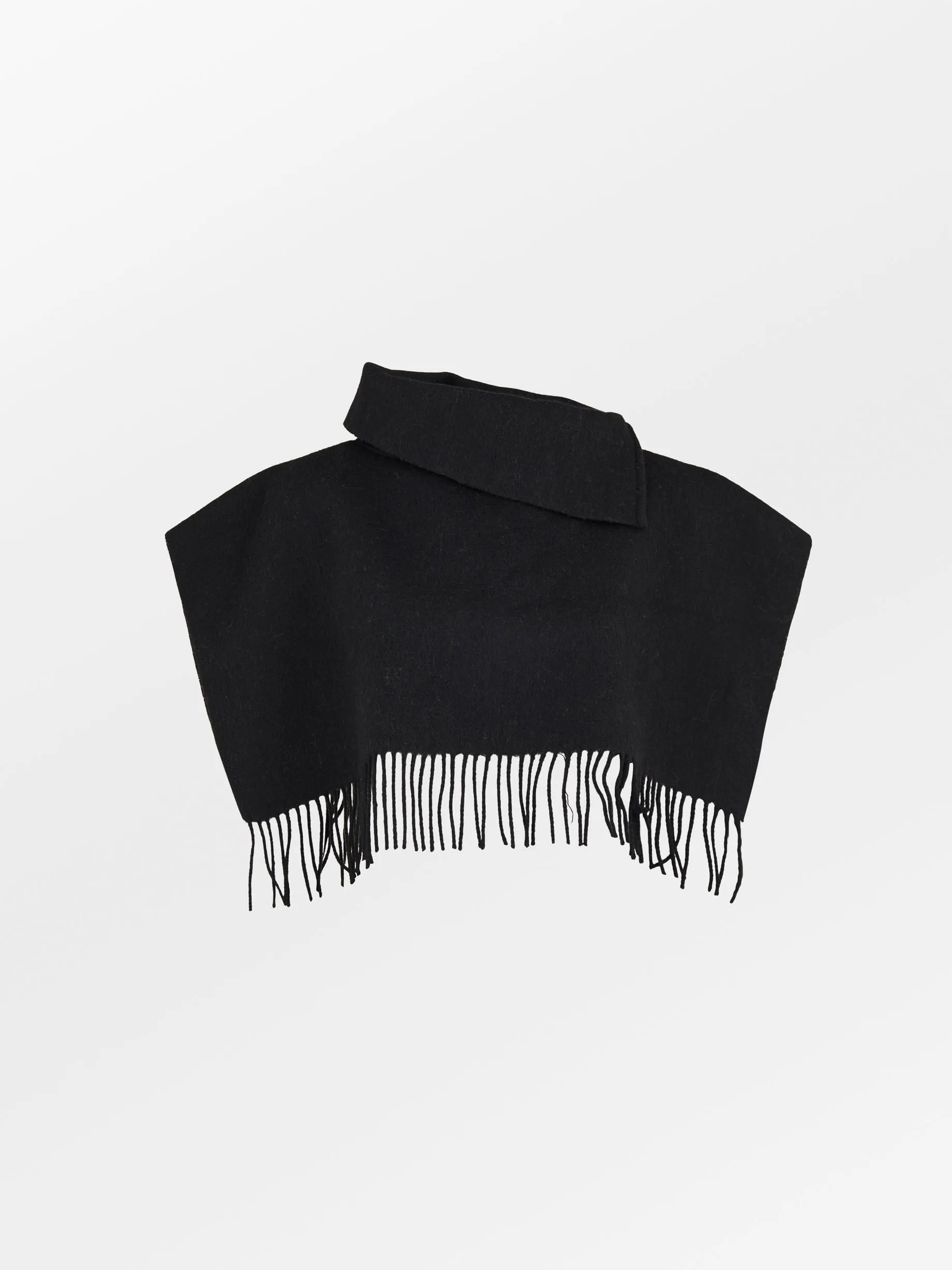 Beck Sondergaard - Accessoire Solid Crystal Poncho - Black