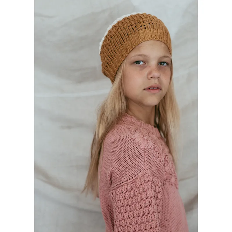 Bella & Lace Beanie - Pumpkin Soup