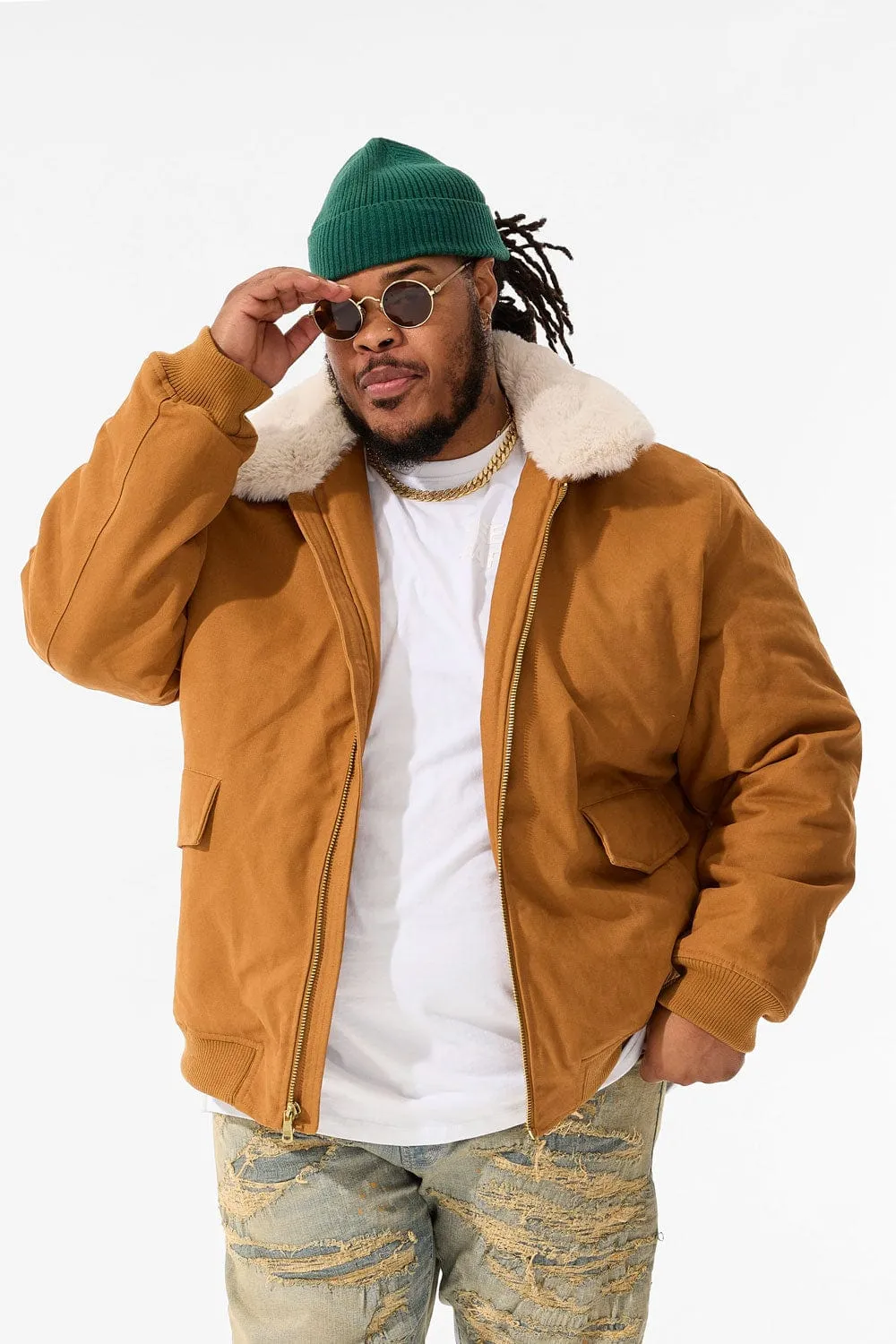 Big Men's St. Cloud Work Jacket (Wheat)