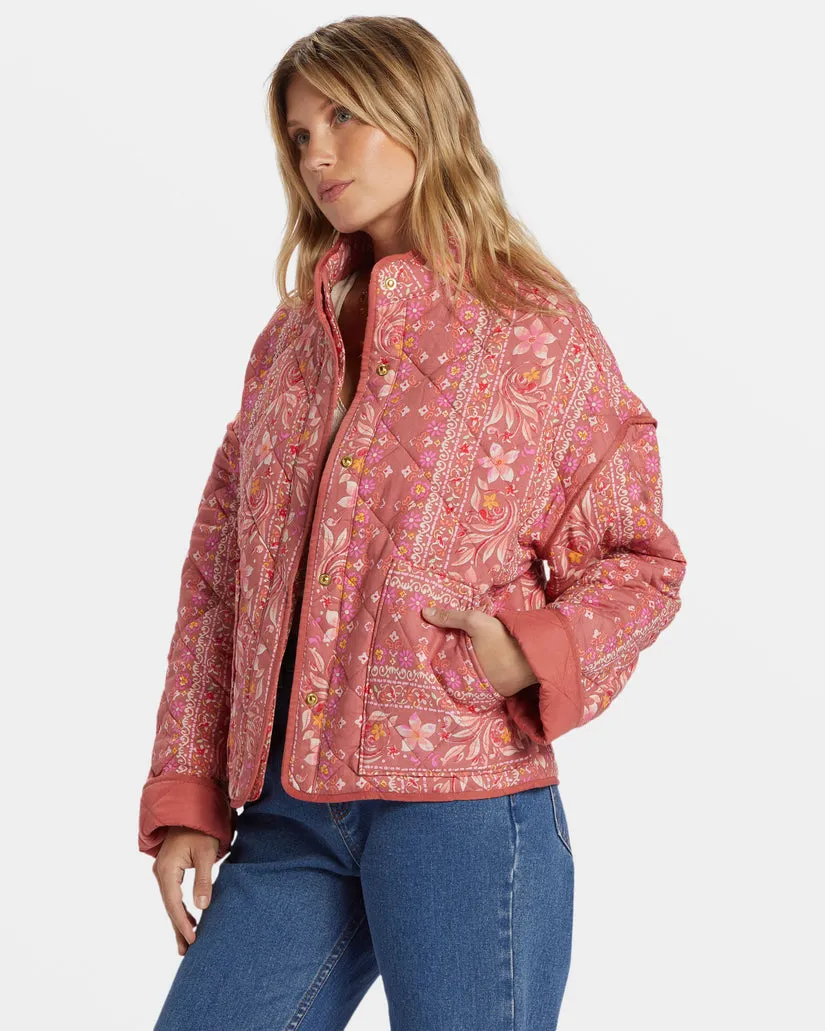 BILLABONG Folk Story Quilted Jacket