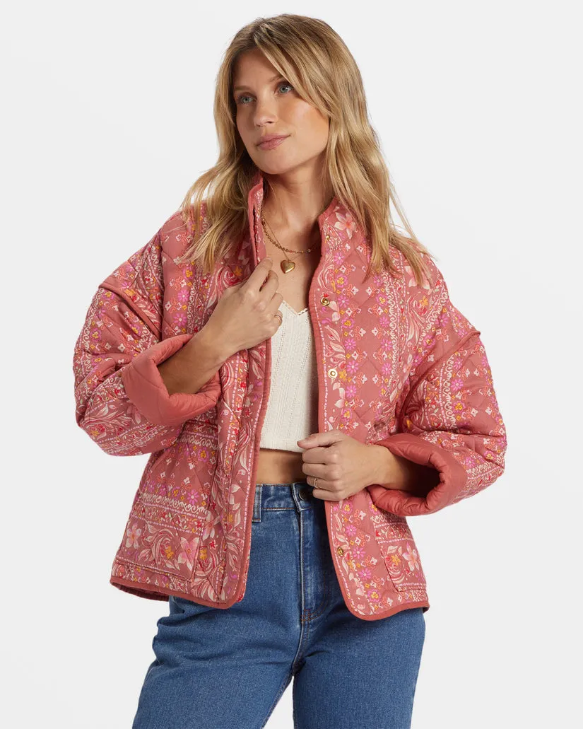 BILLABONG Folk Story Quilted Jacket