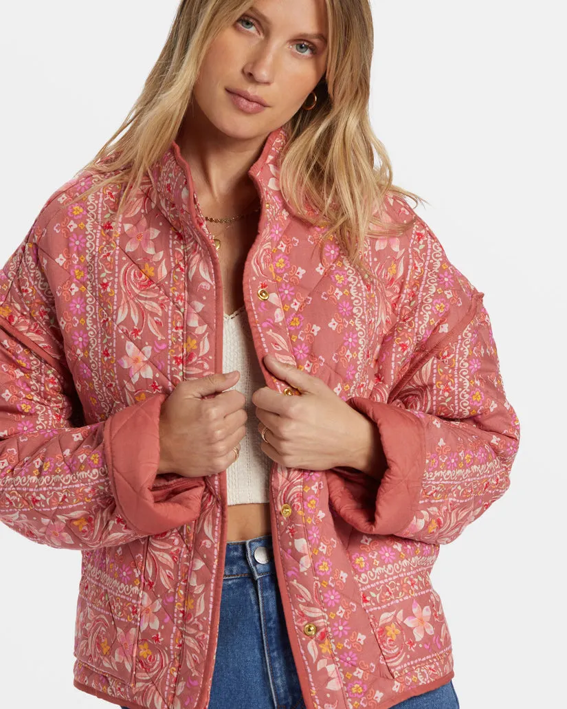 BILLABONG Folk Story Quilted Jacket