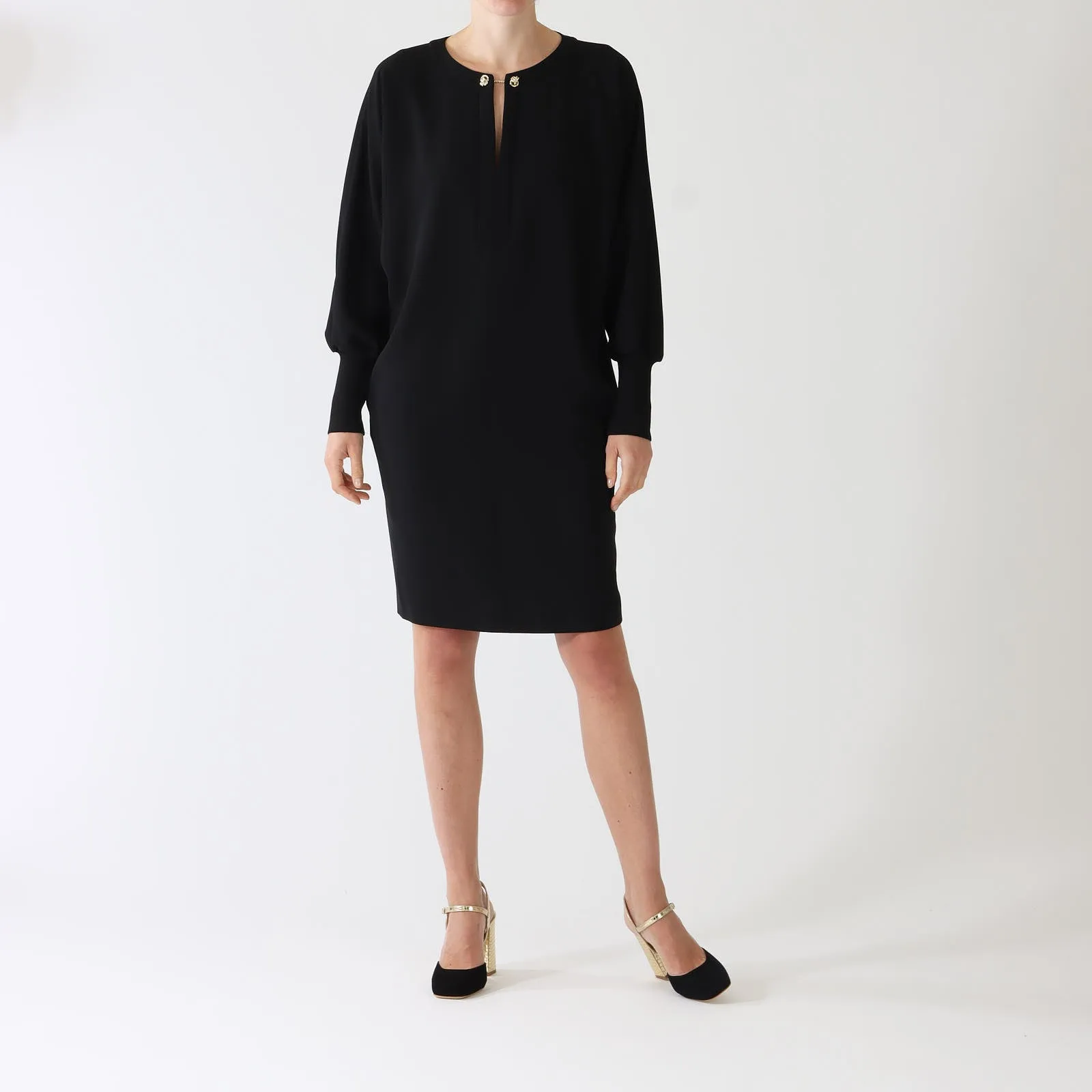 Black Asti Sheath Dress