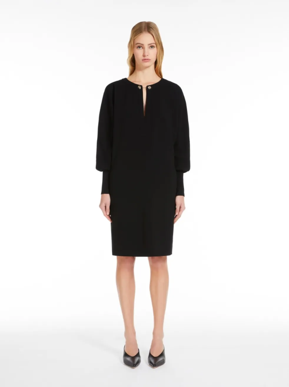 Black Asti Sheath Dress