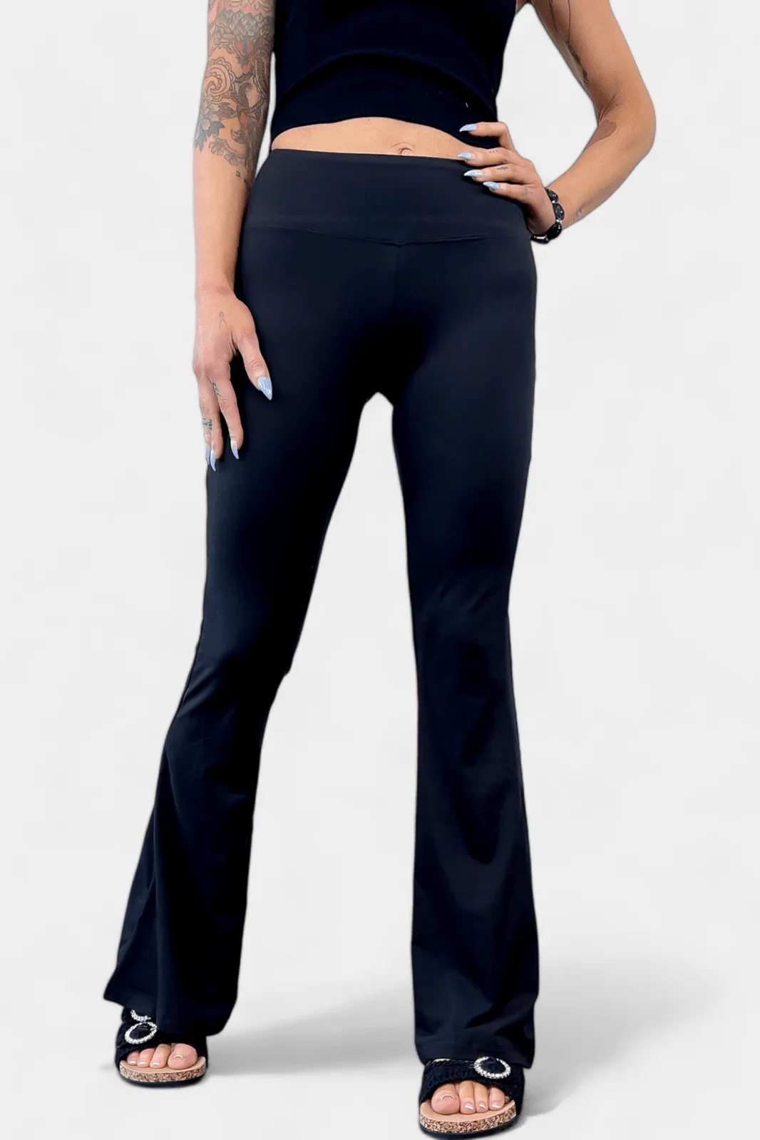 Black Buttery Yoga Pants