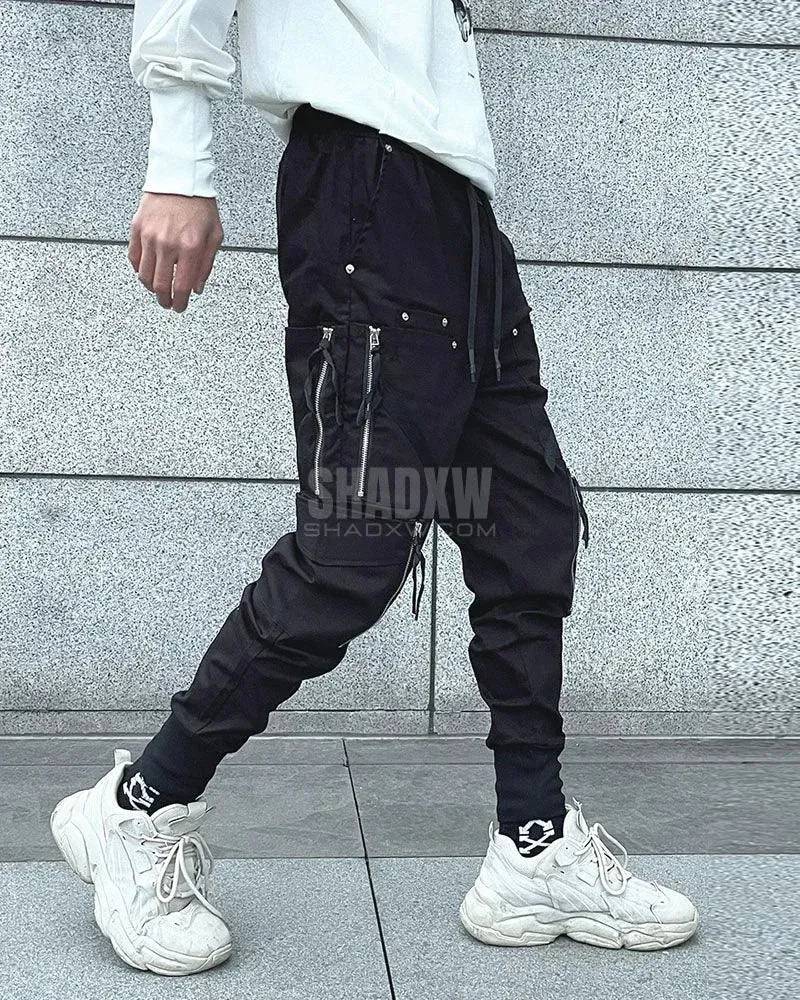 Black Cargo Jogger