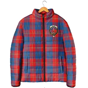 Blane Tartan Padded Jacket with Family Crest