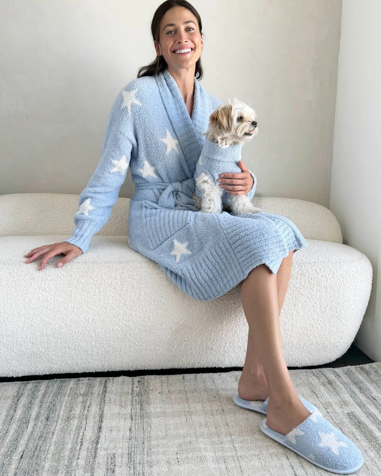 Blue Star Pomona Fuzzy Robe