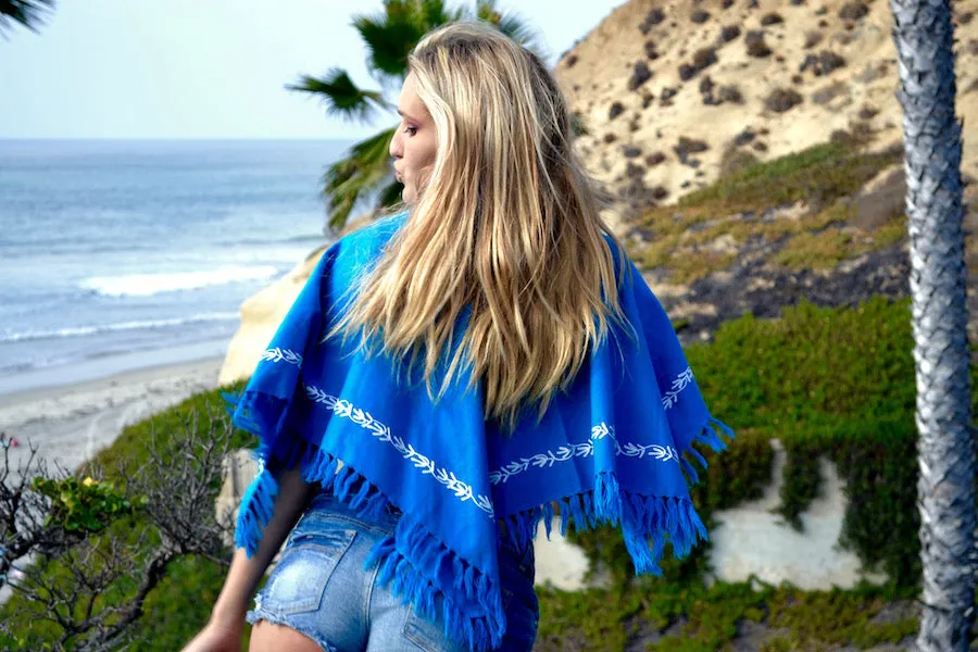 Bluejay Poncho