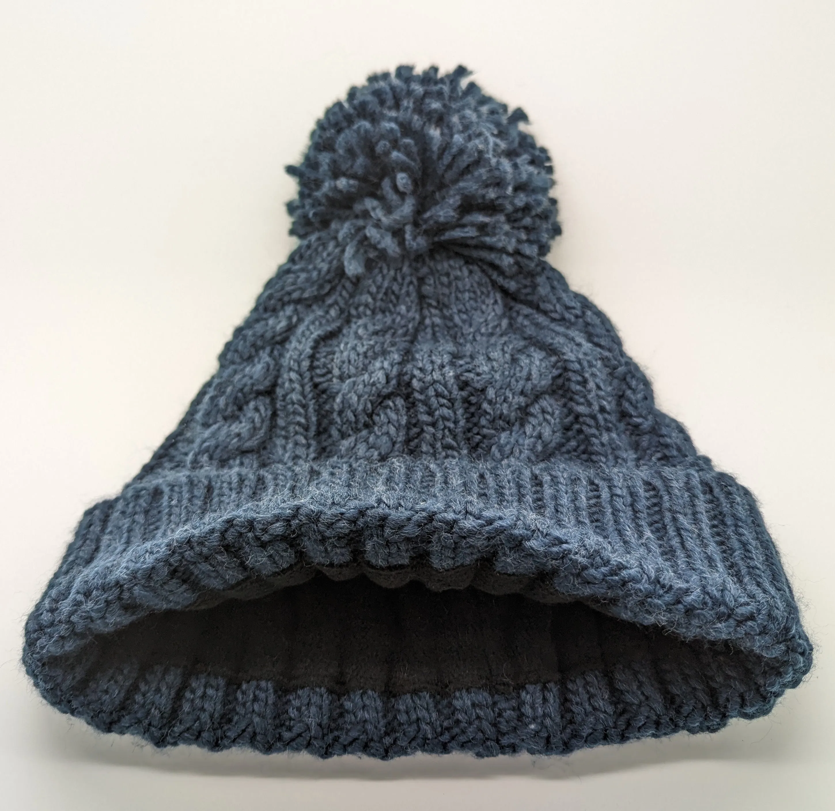 Bobble Hat Navy By A Little Bit Racey