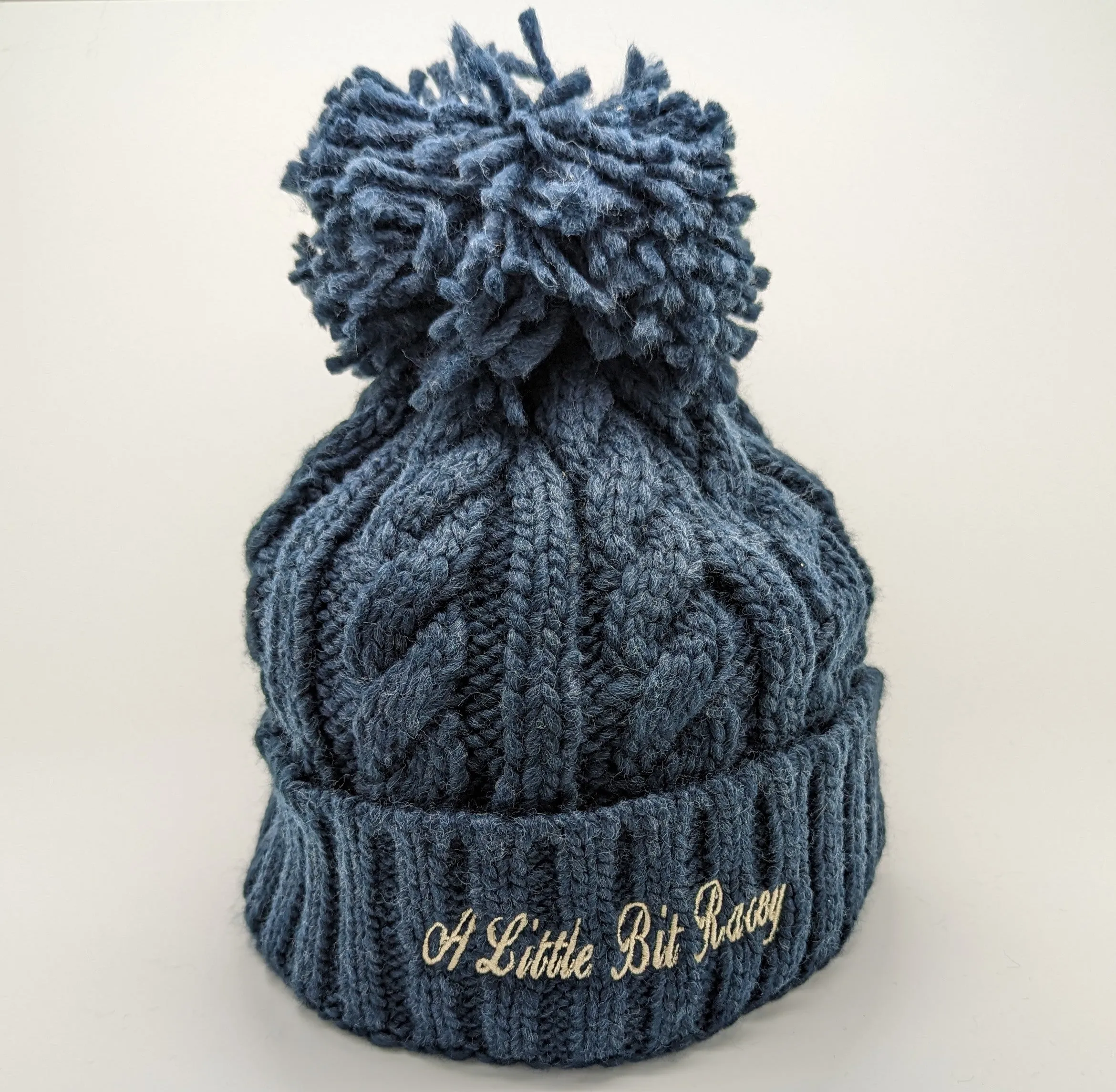 Bobble Hat Navy By A Little Bit Racey