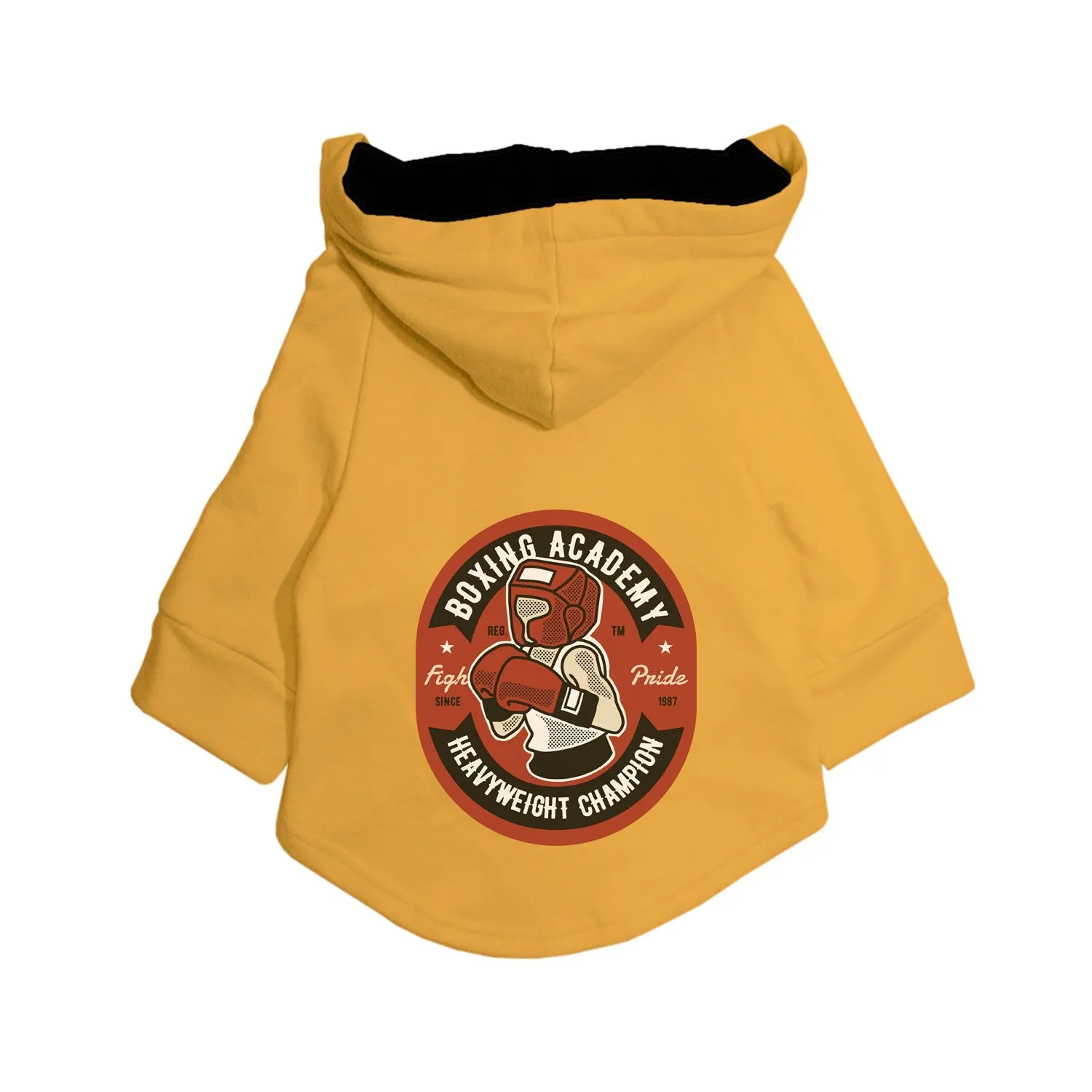 Boxing Academy Dog Hoodie Jacket