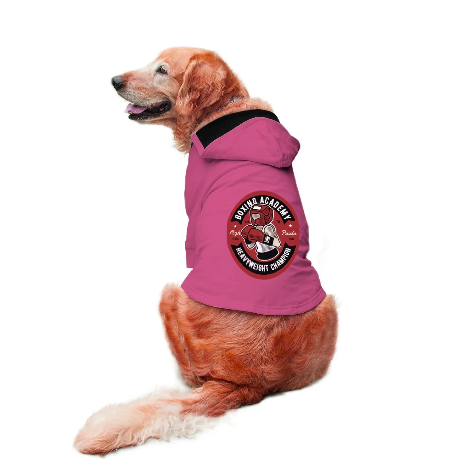 Boxing Academy Dog Hoodie Jacket