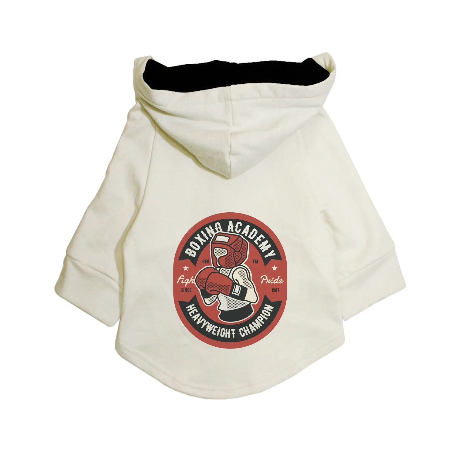 Boxing Academy Dog Hoodie Jacket