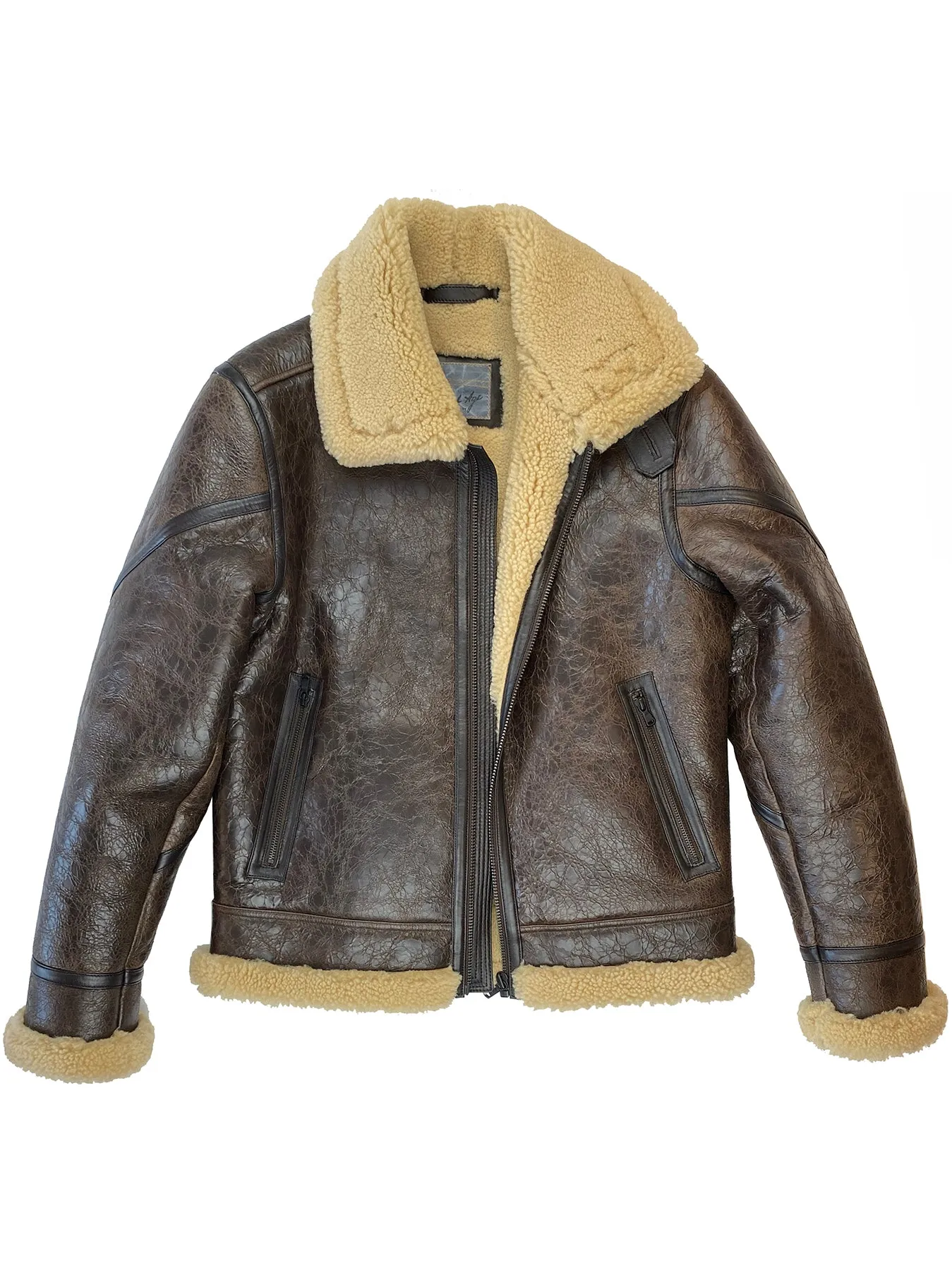 Bronx Bombers Shearling Jacket 4157