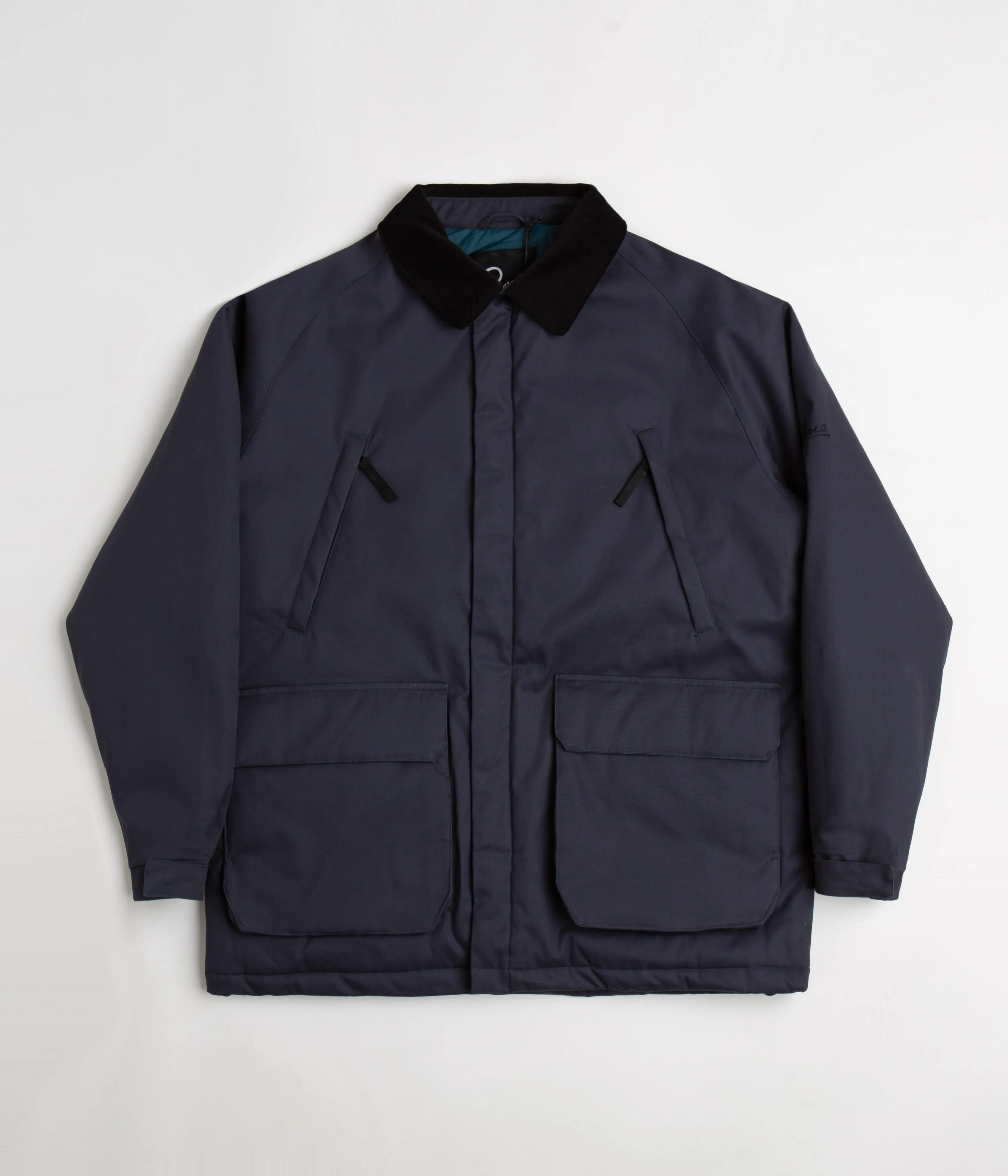 by Parra No Hunting Please Hunter Jacket - Greyish Blue