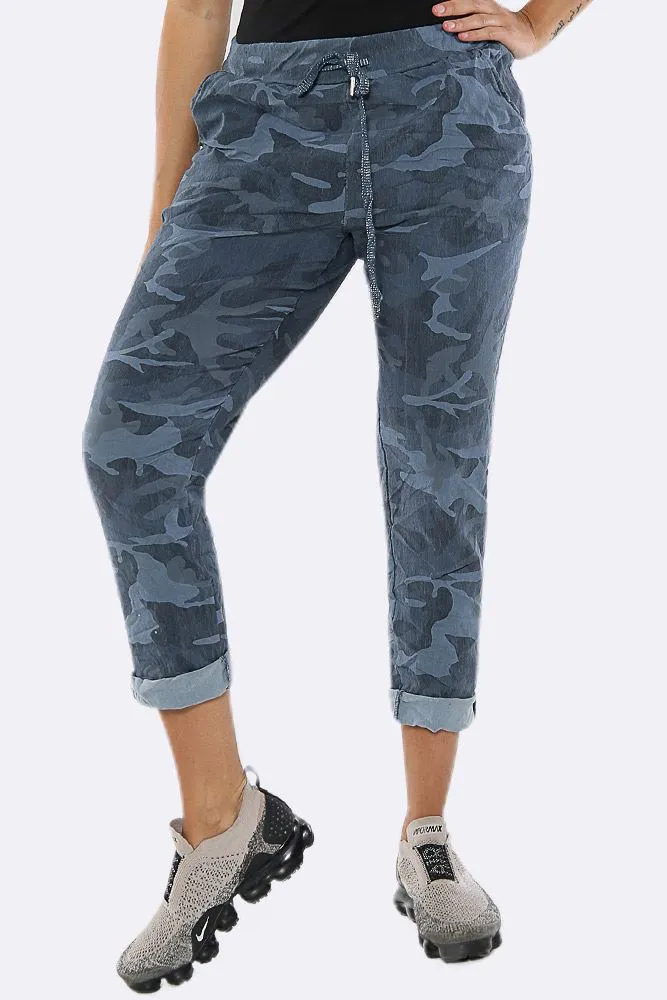 Camouflage Printed Magic Pant