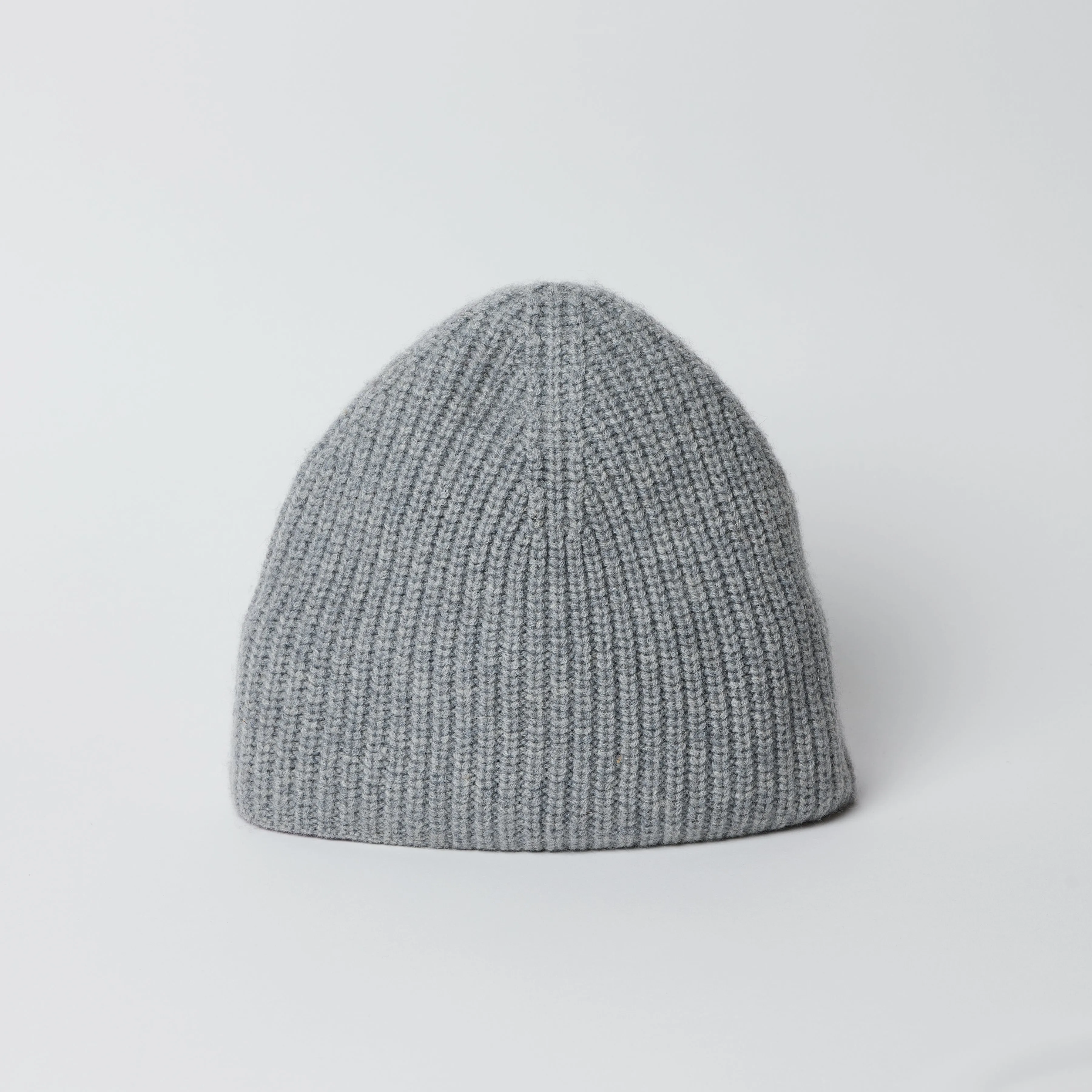 Cashmere Chunky Beanie- Denim