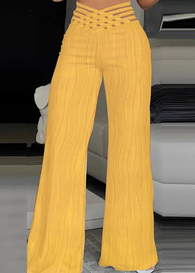 Casual High Waist Pants